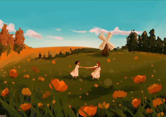 commissioned for @anahawrecords! do not use. | digital; painttool sai